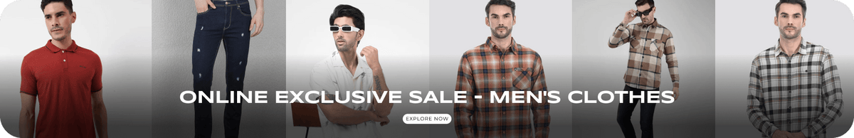 Online Exclusive Sale - Men's Clothes
