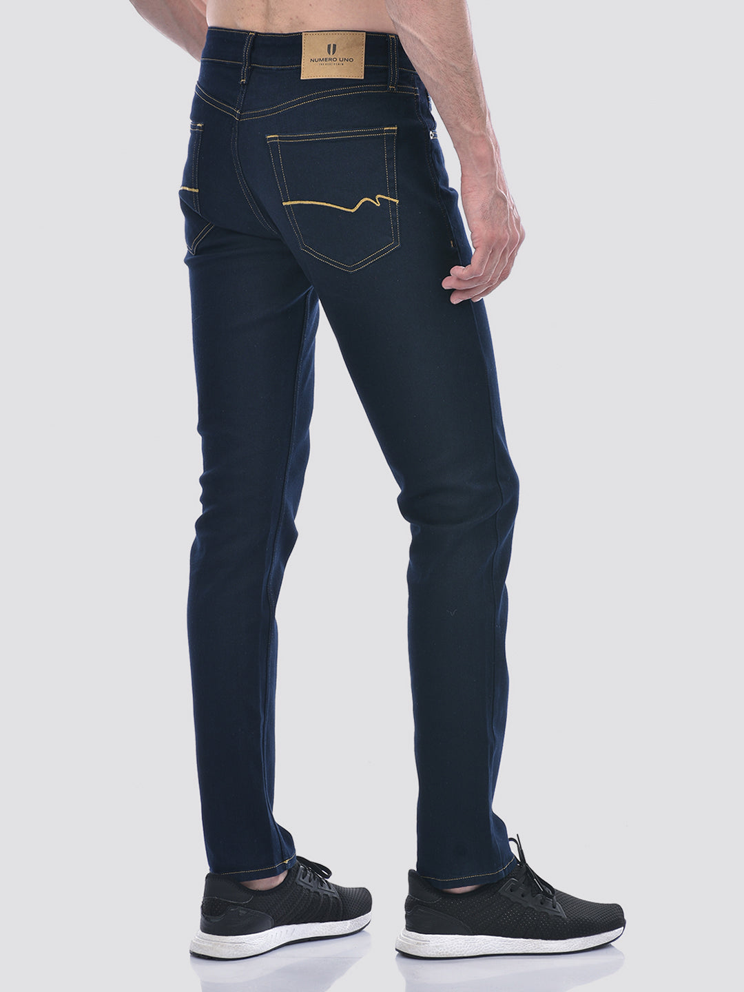 Buy Men's Sustainable Low Rise Blue Skinny Fit Jeans Online