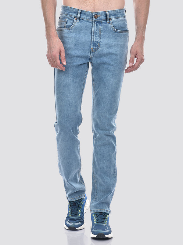 Men's Sustainable Slim Fit Light Blue Jeans