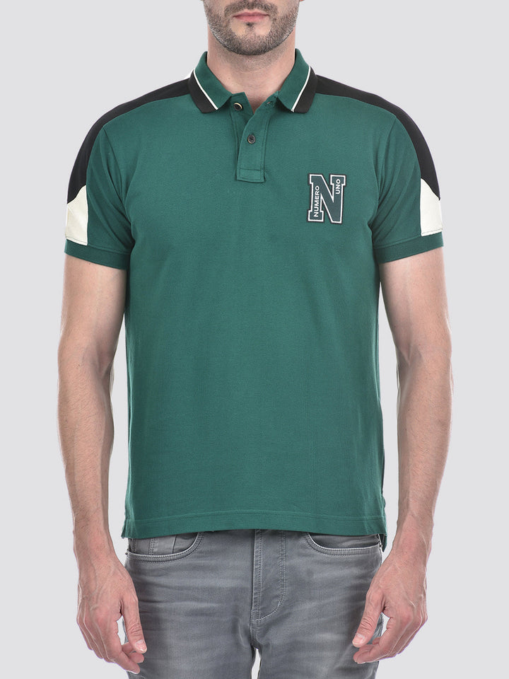 GREEN/CREAM/BLACK