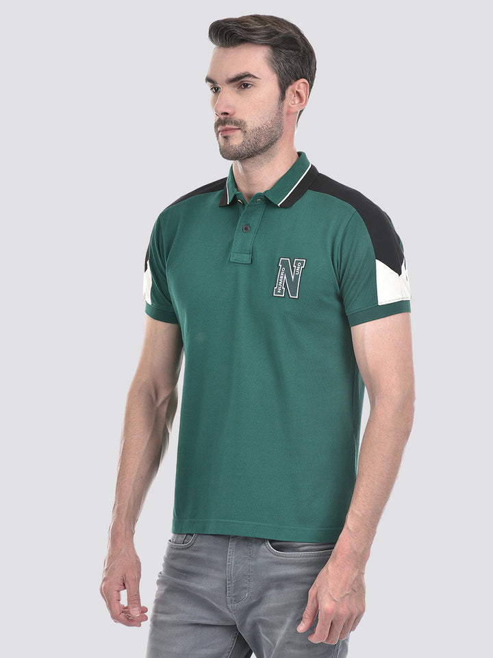 GREEN/CREAM/BLACK