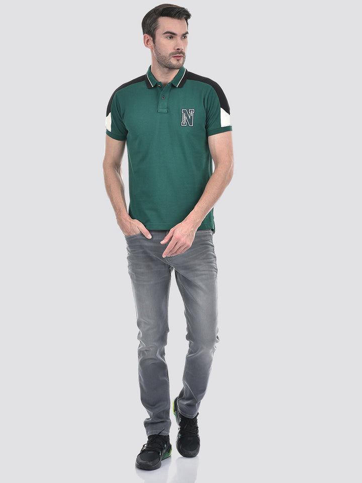 GREEN/CREAM/BLACK