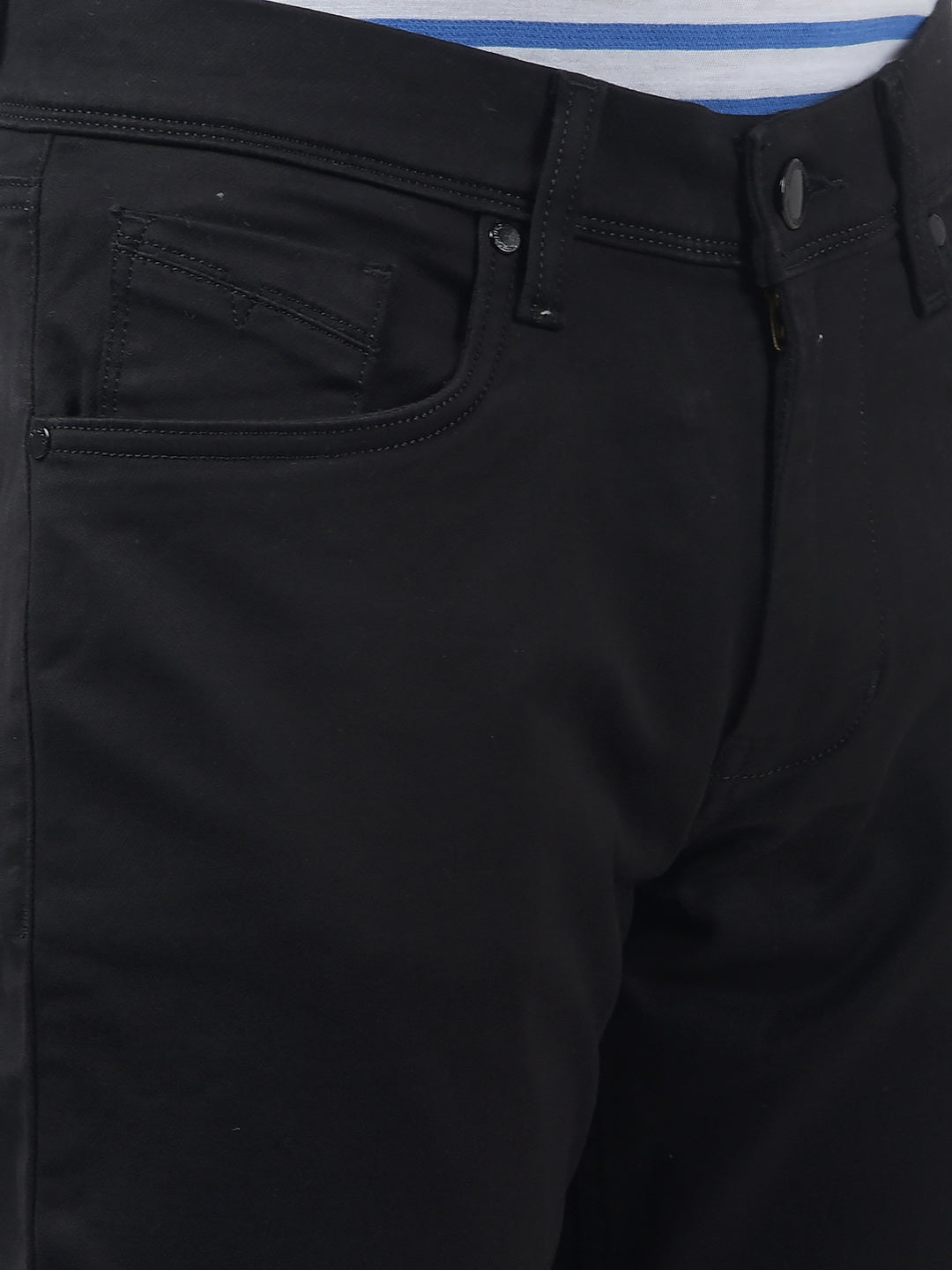 Mazz double waist denim black