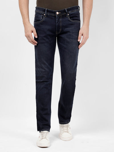 Men's Sustainable Low Rise Blue Skinny Fit Jeans