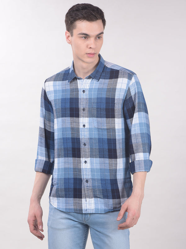 Men's Printed Cotton Regular Fit Shirt