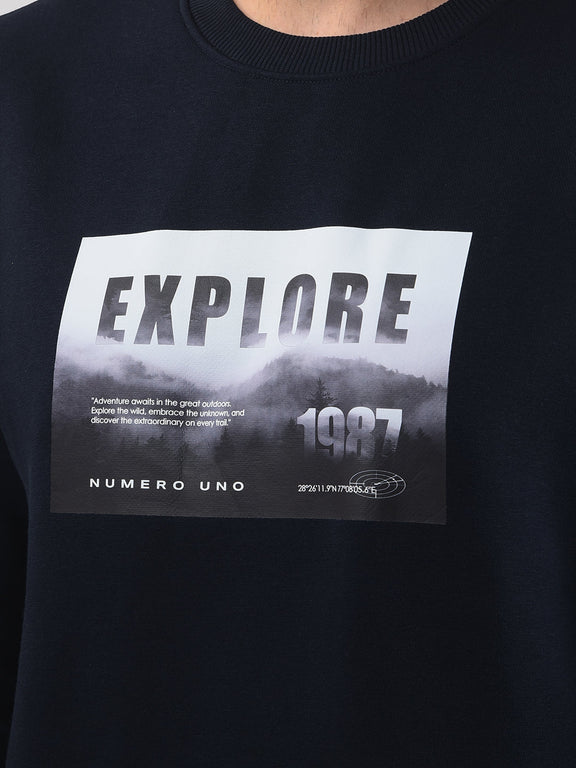 Number Graphic Sweatshirt main image 0