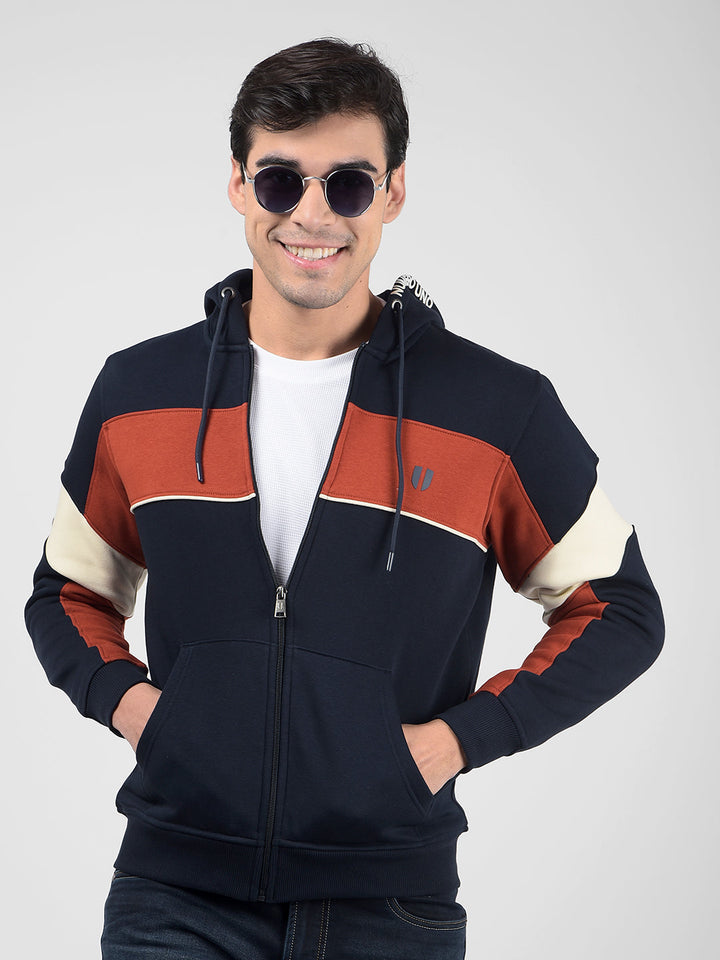 DEEP NAVY/RUST/CREAM