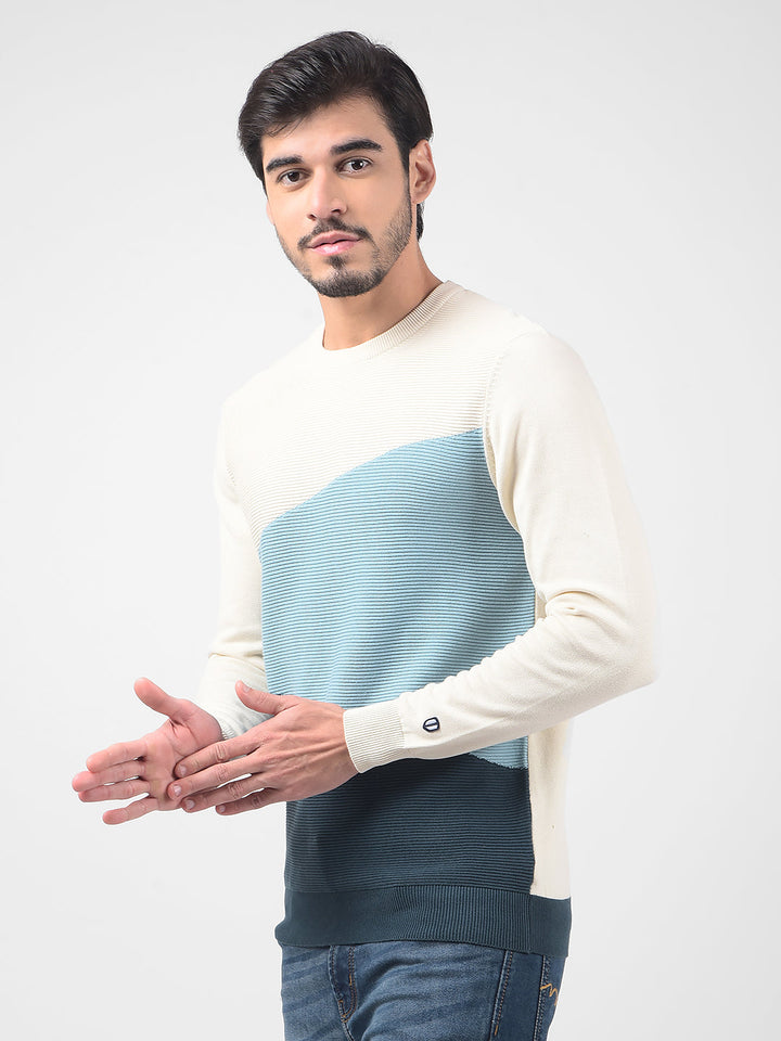 CREAM/AQUA/TEAL
