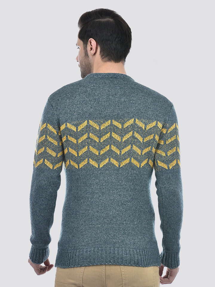 NAVY/ECRU
