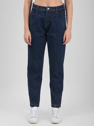 Women's Light Blue Bootcut Fit Jeans