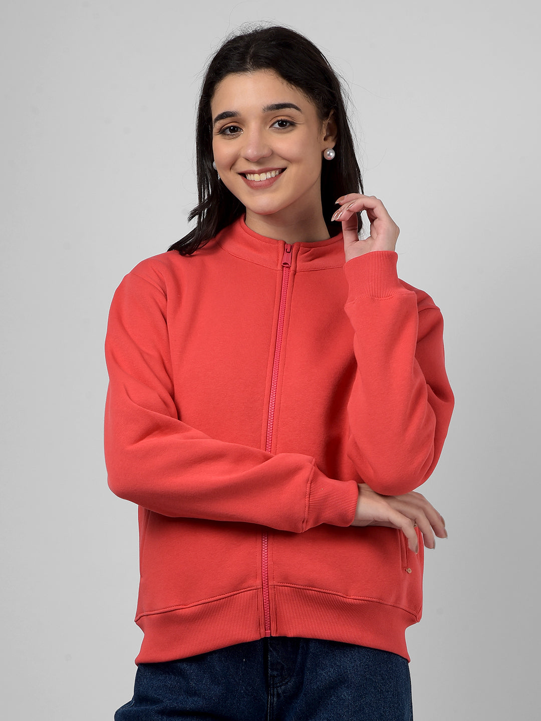 Women's Front Open Zipper Sweatshirts